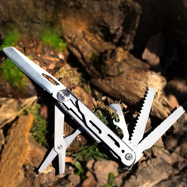 Multitool Pocket Self-Locking Multi-purpose Folding Knife