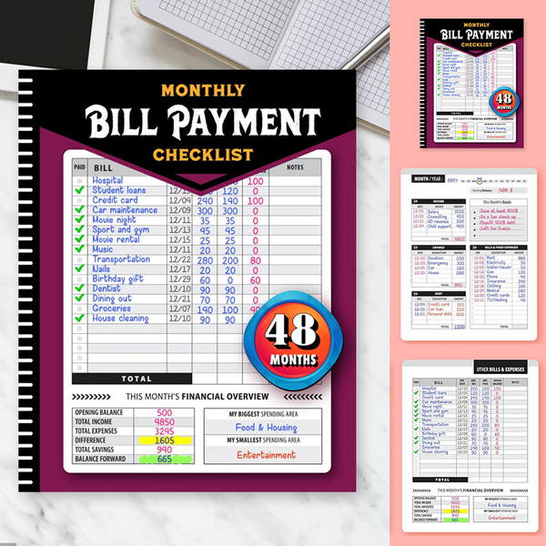 Ultimate Bill Payment Management Planner