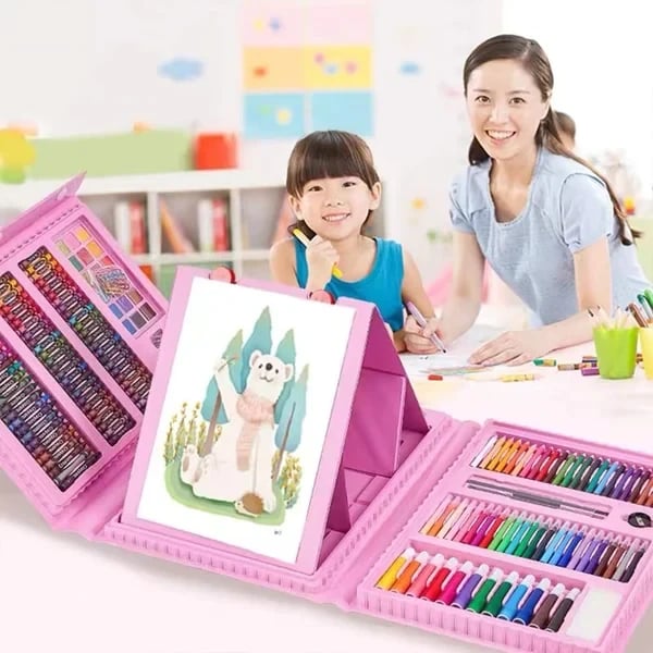 Deluxe Kids Art Supplies Set