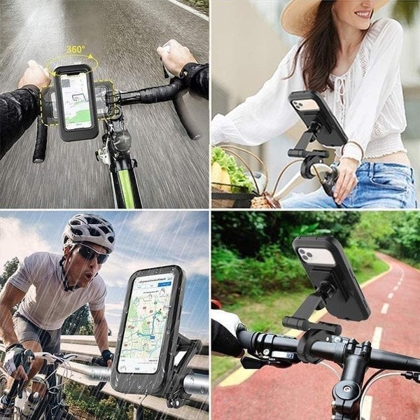 🔥Universal Waterproof Phone Holder for Bikes & Motorcycles