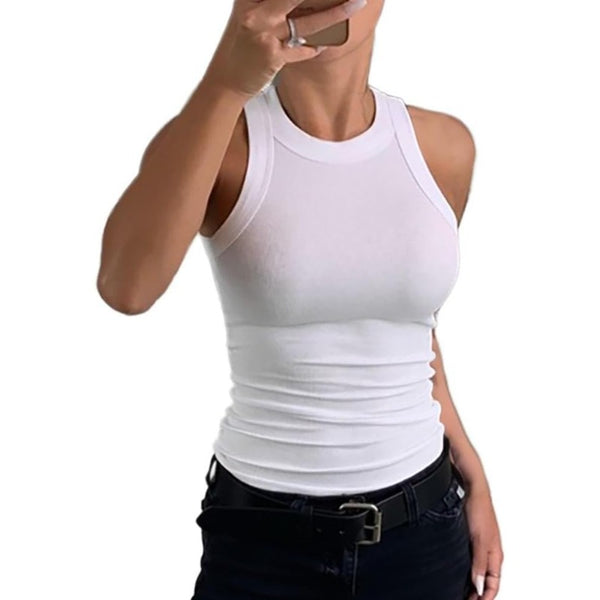 Women's Ribbed Racerback Tank