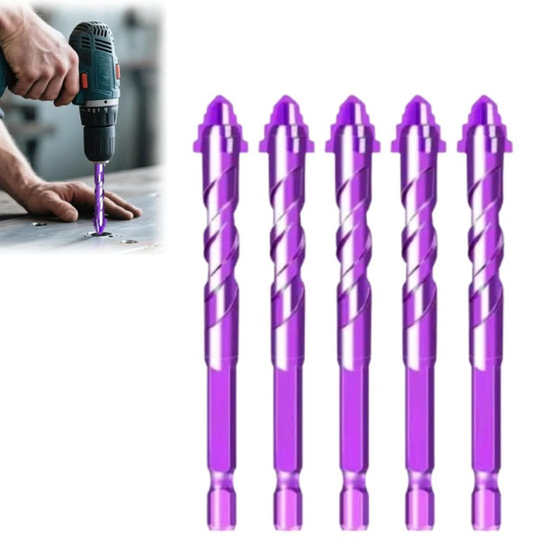 TungSteel VioletShield™ Quad-Edge Drill Set